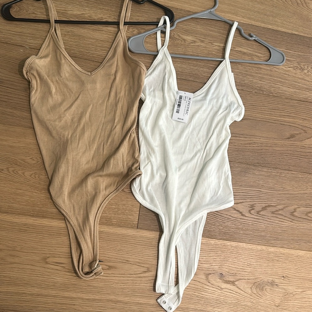 **LAST CHANCE** Olivaceous Thong Bodysuits
